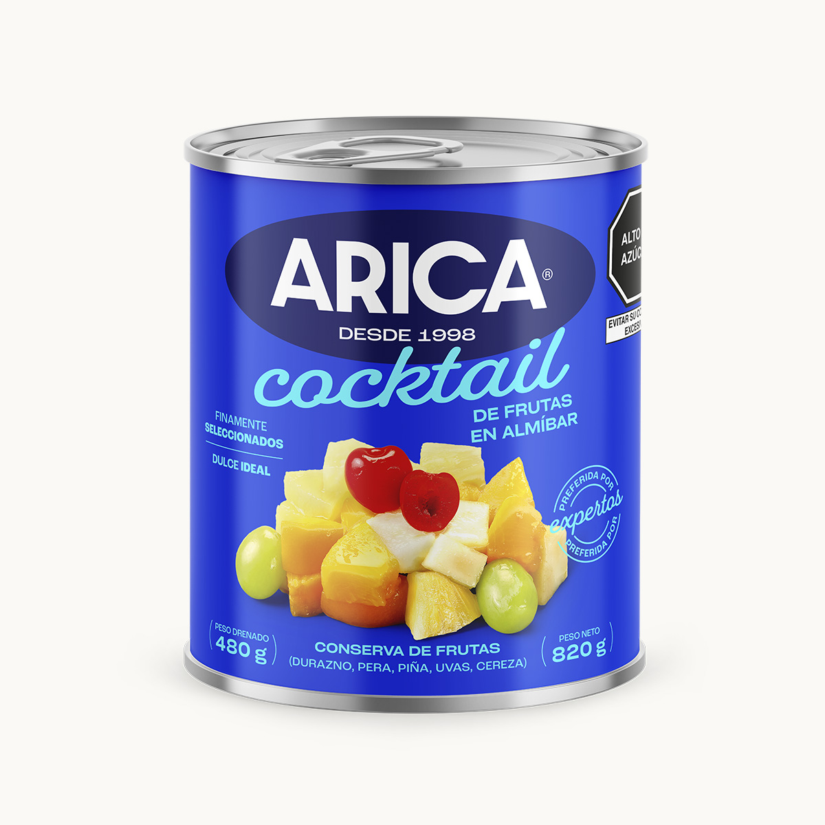 Cocktail de Frutas Arica 820 gr RB