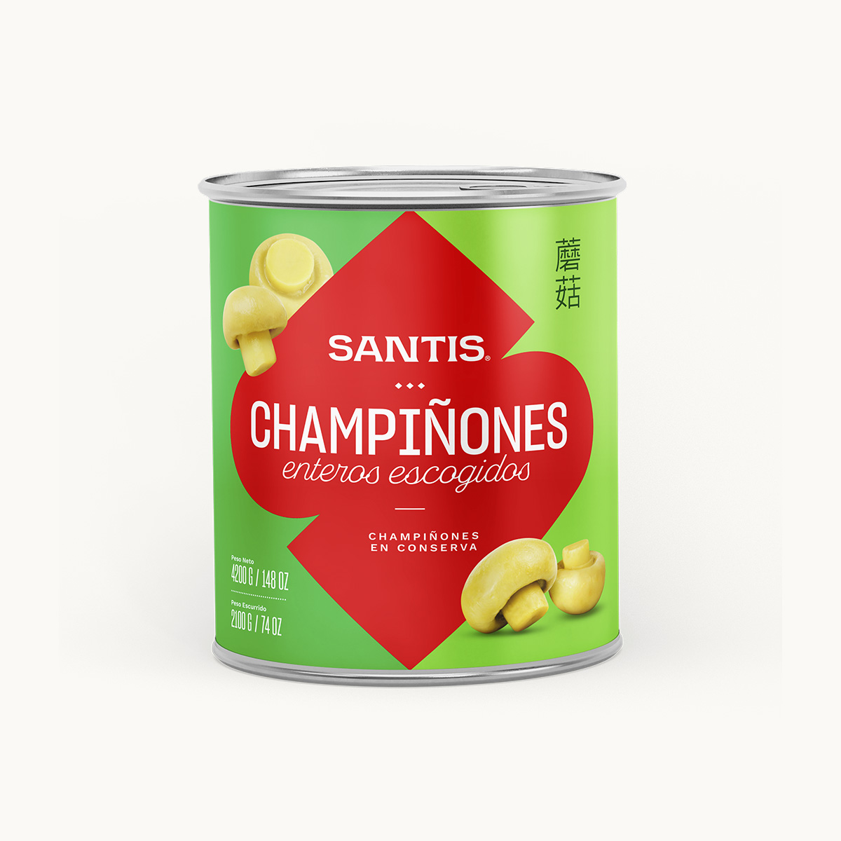 Champinones Santis Lata 4200 gr