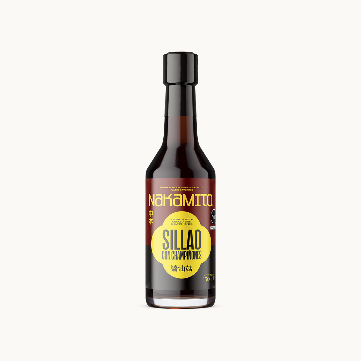 Sillao con Champinones Nakamito 150 ml
