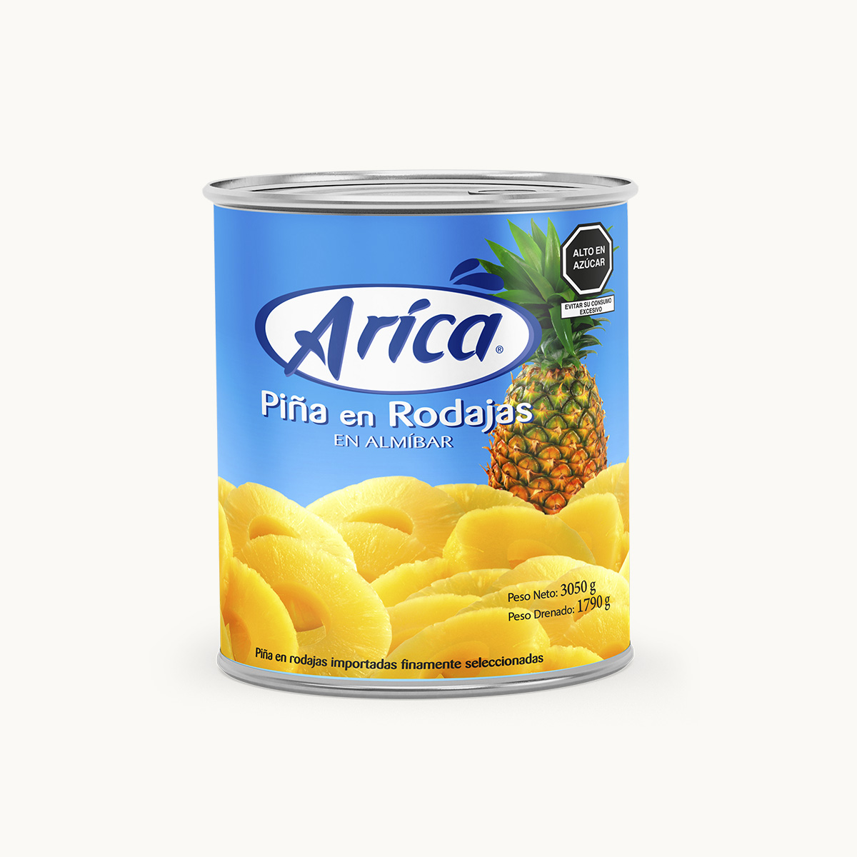 Pina en Rodajas Arica Lata 3050 gr