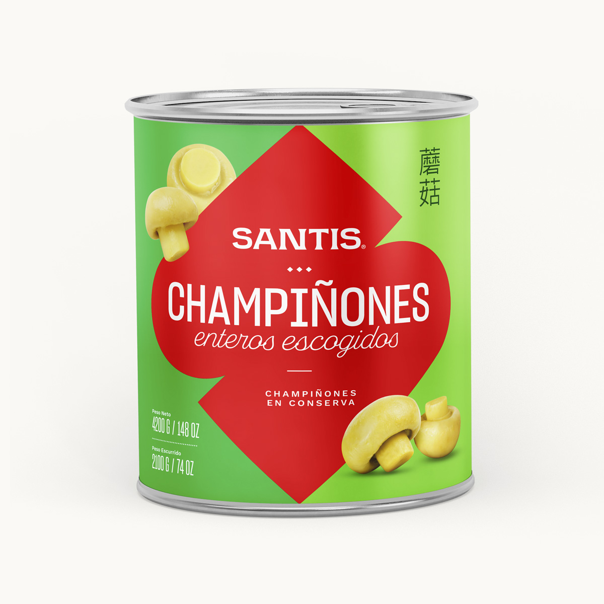 Champiñones Santis 4200 gr